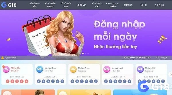 Tham gia trải nghiệm lô đề tại nhà cái Gi8 uy tín, xanh chín