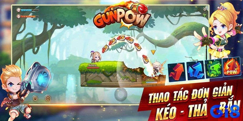 Game GunPow Mobi là tựa game bắn súng theo tọa độ hấp dẫn