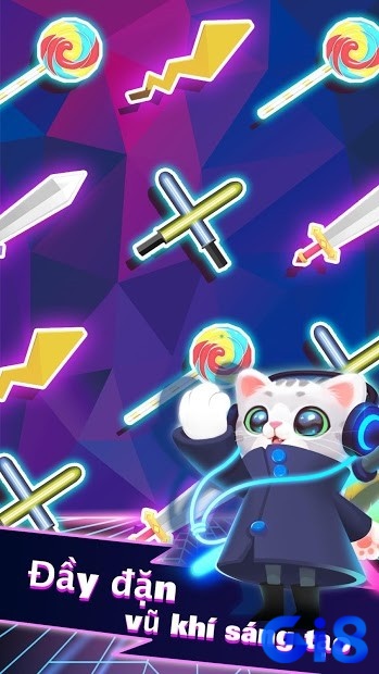 Các vật phẩm trong game Sonic Cat đa dạng và sáng tạo