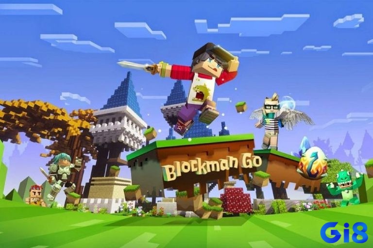 Blockman Go là game có đồ họa tươi sáng 