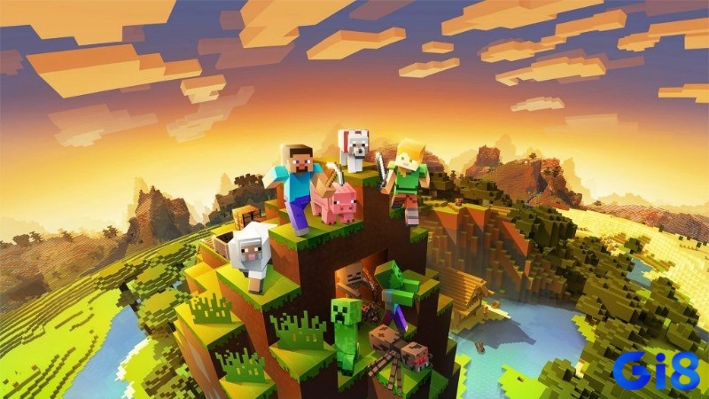 Đắm chìm trong thế giới 3D của Game Minecraft