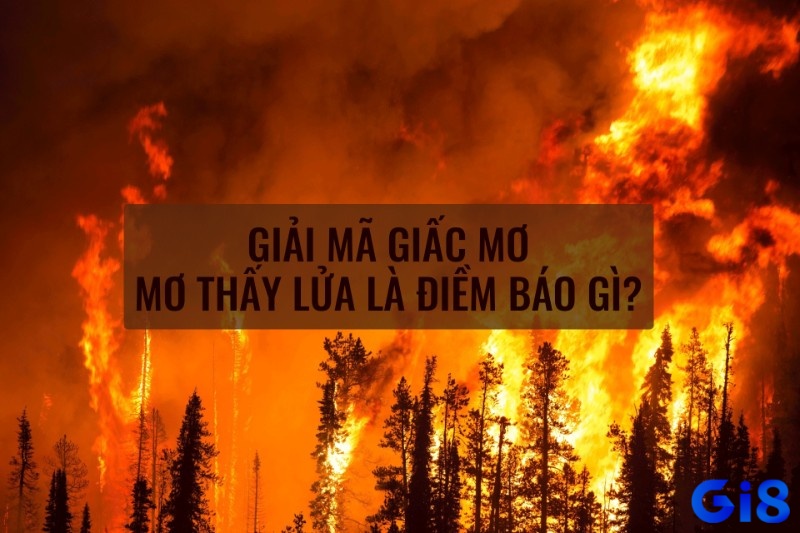 Giải mã giấc mơ thấy lửa chuẩn xác nhất cùng Gi8 